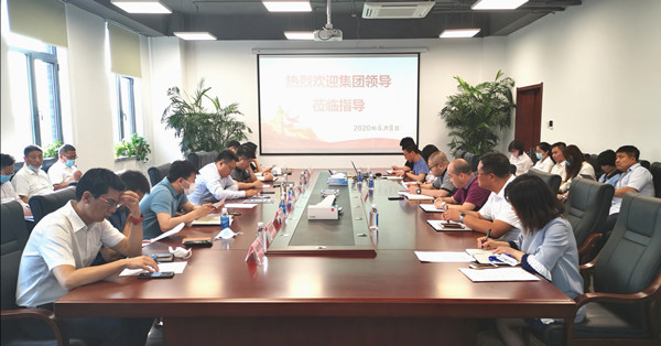 集團(tuán)黨委副書記、總經(jīng)理吳波一行到沈陽航空工業(yè)發(fā)展有限公司調(diào)研指導(dǎo)